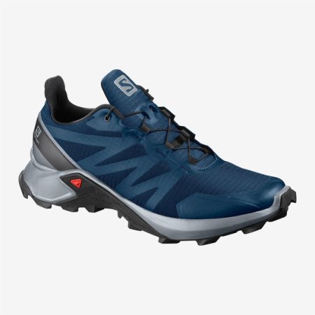 Salomon SUPERCROSS Mens Trail Running Shoes Blue | Salomon South Africa